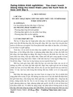 To chu hoat dong tiep thu kien thuc hinh hoc lop 5.