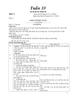 GIÁO ÁN LỚP 1 TUẦN 33(CKTKN)