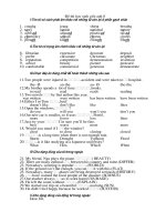 Đề HSG Anh 8 VT Thái Bình 0910