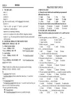 ĐỀ CƯƠNG KHII.K12(UNIT11+12)(HVTHU)