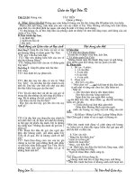 giáo án ngữ văn lớp 12 học kì 2