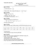 ĐỀ KIỂM TRA HỌC KỲ II_ có đáp án