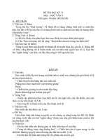 Đề Kiểm tra Học kỳ II môn Ngữ Văn lớp 8_Đề chẵn