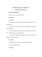 NHỮNG BIẾN ĐỔI CỦA NHÀ NƯỚC (Từ thế kỷ X đến thế kỷ XV) - Lịch sử lớp 10 ppsx