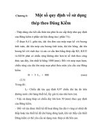 Phân tích và lựa chọn thuật toán thiết kế kết cấu tàu vỏ thép theo yêu cầu của Quy phạm Việt Nam, chương 6 pdf