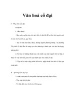 Lịch sử lớp 6 - Văn hoá cổ đại docx