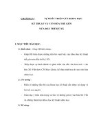 Lịch sử lớp 8 - SỰ PHÁT TRIỂN CỦA KHOA HỌC KỸ THUẬT VÀ VĂN HÓA THẾ GIỚI NỬA ĐẦU THẾ KỶ XX pot