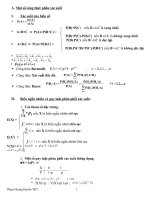 Công thức xác suất thông kê doc