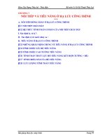 CHƯƠNG 7: NỐI TIẾP VÀ TIÊU NĂNG Ở HẠ LƯU CÔNG TRÌNH potx