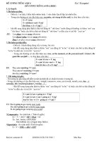 on tap tieng anh lop 6 HK II