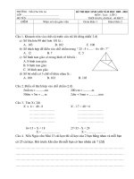 Đề thi Trạng Nguyên nhỏ tuổi NH 09-10