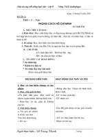 Giáo án dạy bồi dỡng Ngữ Văn Lớp 9