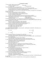 Câu hỏi ôn tập HK2 Vật lý 10NC