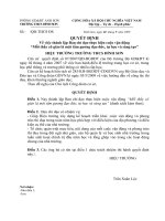 QĐ thành lập ban 