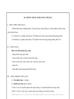 Giáo án Vật lý lớp 9 - SỰ PHÂN TÍCH ÁNH SÁNG TRẮNG doc