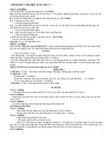 ĐỀ THI HỌC KÌ 2  NGỮ VĂN 6 CHỌN LỌC