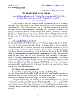 chương rình hành động của chi bộ về xây dựng đảng