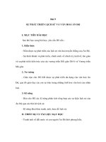 Bài 9 SỰ PHÁT TRIỂN LỊCH SỬ VÀ VĂN HOÁ ẤN ĐỘ - Lịch sử lớp 10 pptx