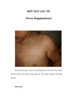 BỚT MẤT SẮC TỐ (Nevus Depigmentosus) pdf