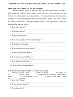 Đề kiểm tra tổng hợp dành cho HS khá giỏi