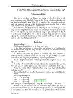 SKKN: PP dạy giải toán có lời văn ở lớp 1