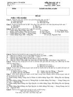 De kiem tra HKII - Su 7 (2 de)