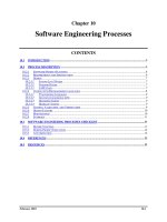 Chapter 10 Software Engineering Processes ppt