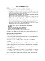 Bài tập thuế GTGT ppt