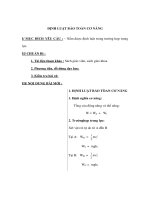 Tĩnh học lớp 10 - ĐỊNH LUẬT BẢO TOÀN CƠ NĂNG pot