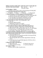 ĐỀ VÀ ĐÁP ÁN KIỂM TRA VĂN 6 KỲ 2 SỐ 5