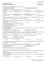 ĐỀ ÔN THI ĐH-CĐ - VẬT LÝ - C4