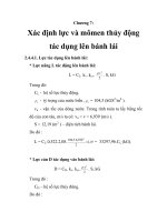 Thiết kế kết cấu cụm bánh lái cho tàu hàng, chương 7 doc