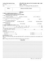 DE THI HK II VAT LY 7