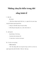 Lịch sử lớp 6 - Những chuyển biến trong đời sống kinh tế pps
