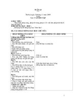 Giáo án - Tuần 15- Lớp 1