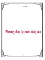 Phương pháp dạy toán nâng cao docx