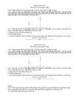 Đề KTHKII Lý 9 tự luận (có đáp án)