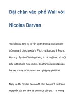 Đặt chân vào phố Wall với Nicolas Darvas ppsx