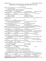 Trắc nghiệm lý thuyết Fe