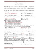 10 đề cực hay - co đáp án