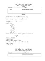 Bộ sưu tập các đề KT các chương, các kì môn Toán 7