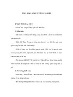 Lịch sử 10 nâng cao - TÌNH HÌNH KINH TẾ NÔNG NGHIỆP potx