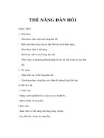 Vật lý 10 nâng cao - THẾ NĂNG ĐÀN HỒI I MỤC TIÊU pdf