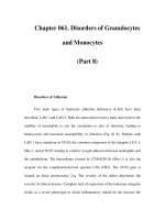 Chapter 061. Disorders of Granulocytes and Monocytes (Part 8) pot