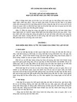 TỔ CHỨC LẬP HỒ SƠ HIỆN HÀNH VÀ NỘP LƯU HỒ SƠ VÀO LƯU TRỮ CƠ QUAN ppt