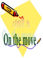 New Head Way - Unit 5: One the move doc