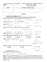 DE KIEM TRA HOC KY II TOAN 8