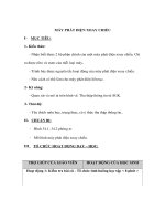 Vật lý lớp 9 - MÁY PHÁT ĐIỆN XOAY CHIỀU ppsx