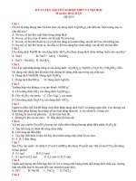 Đề luyện thi TN & ĐH-hóa (9)