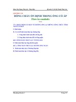 Giáo trình Cơ sở kỹ thuật thủy lợi_Chương 7 pps
